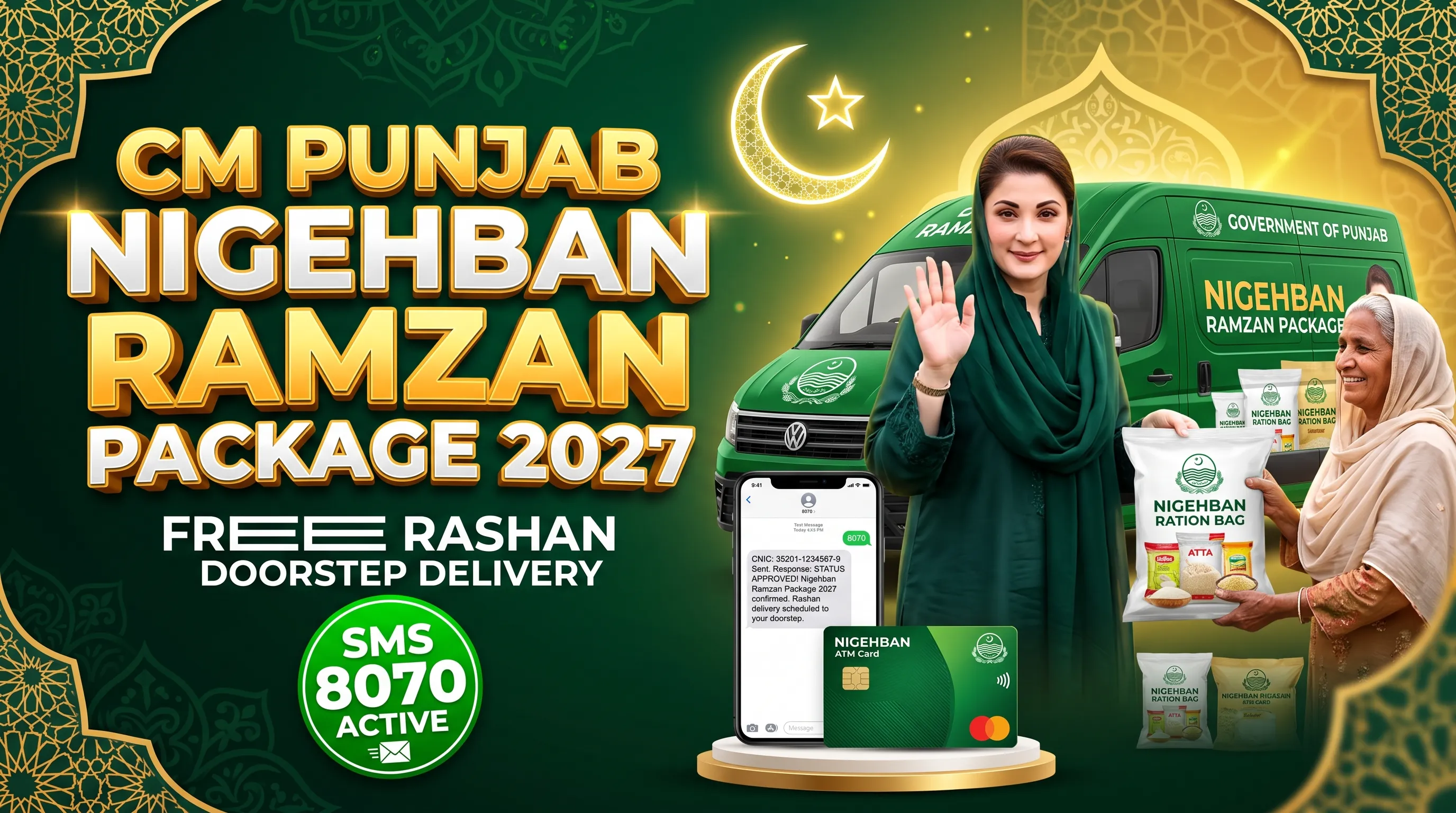 CM Punjab Nigehban Ramzan Package 2027 Free Rashan Thumbnail